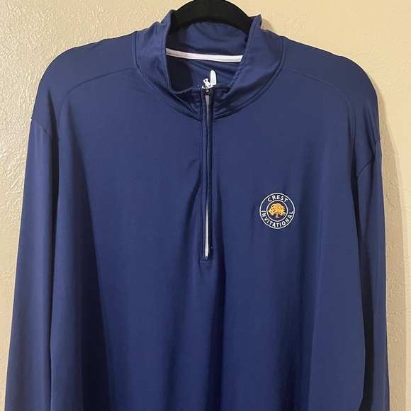 Johnnie O Crest Invitational 1/4 zip long sleeve mens pullover size xl - Picture 3 of 3